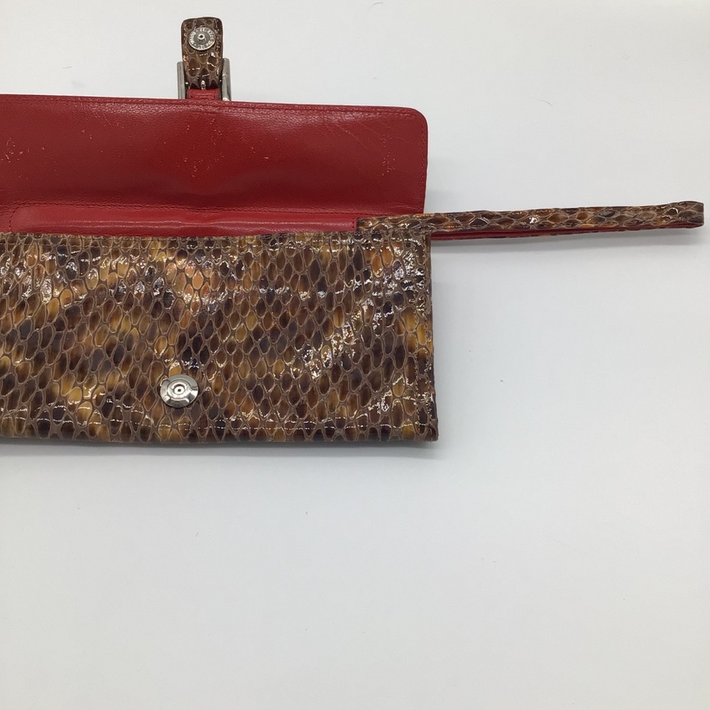 Tusk Python Envelope Wristlet - Picture 5 of 7